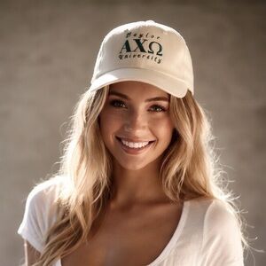 ALPHA CHI OMEGA Baylor University Baseball Hat